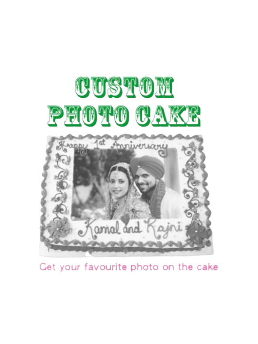 Custom Photo Cake