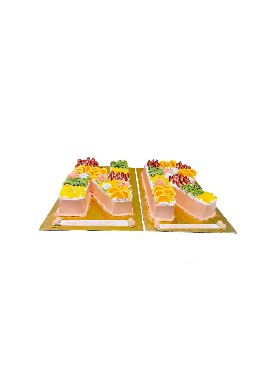 Fruit Loaded Anniversary Cake
