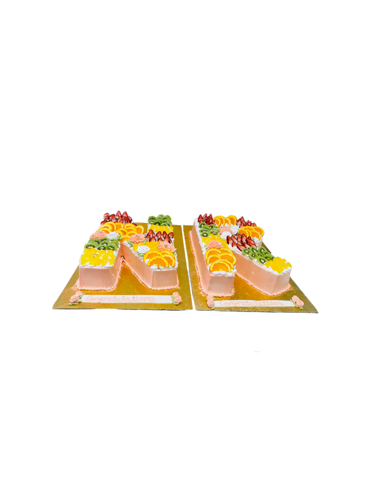 Fruit Loaded Anniversary Cake