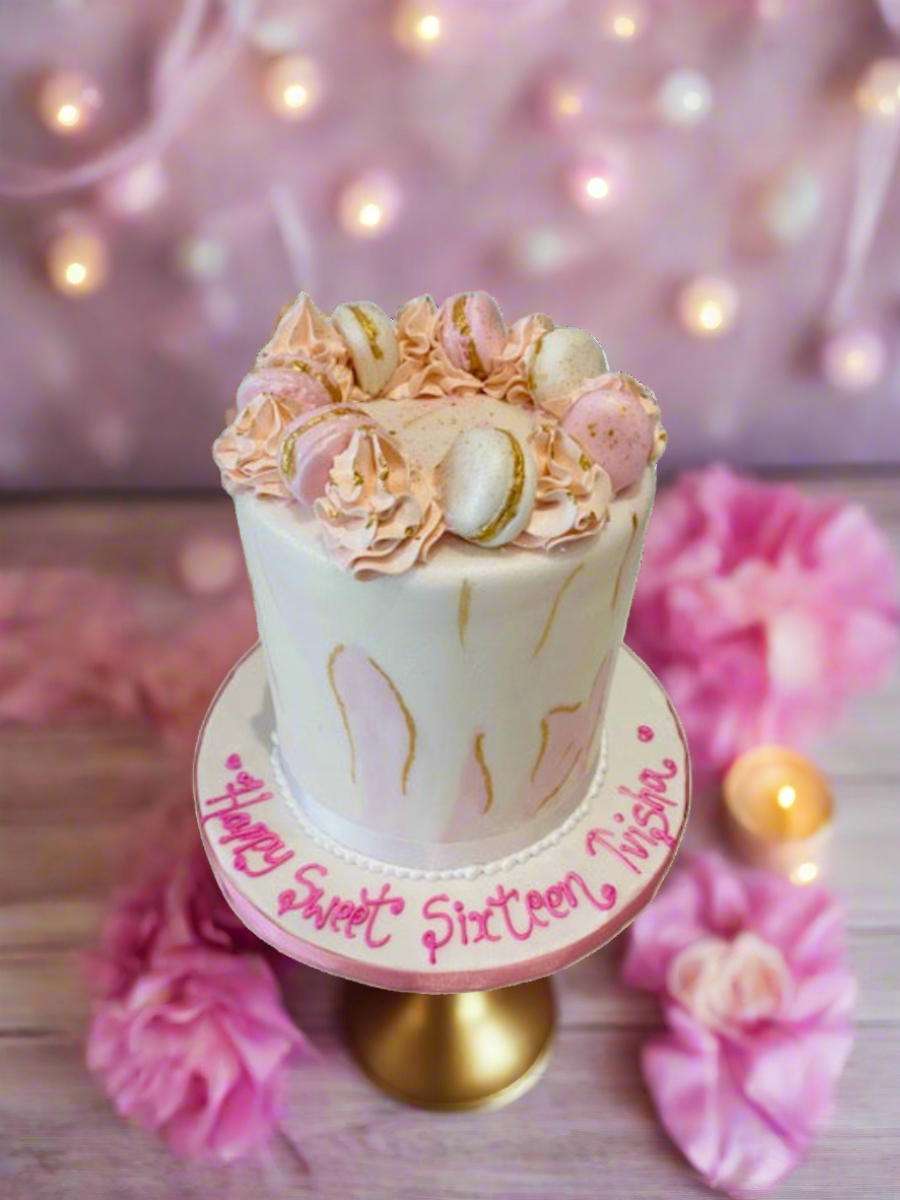 Tvisha Sweet Sixteen Fondant Cake