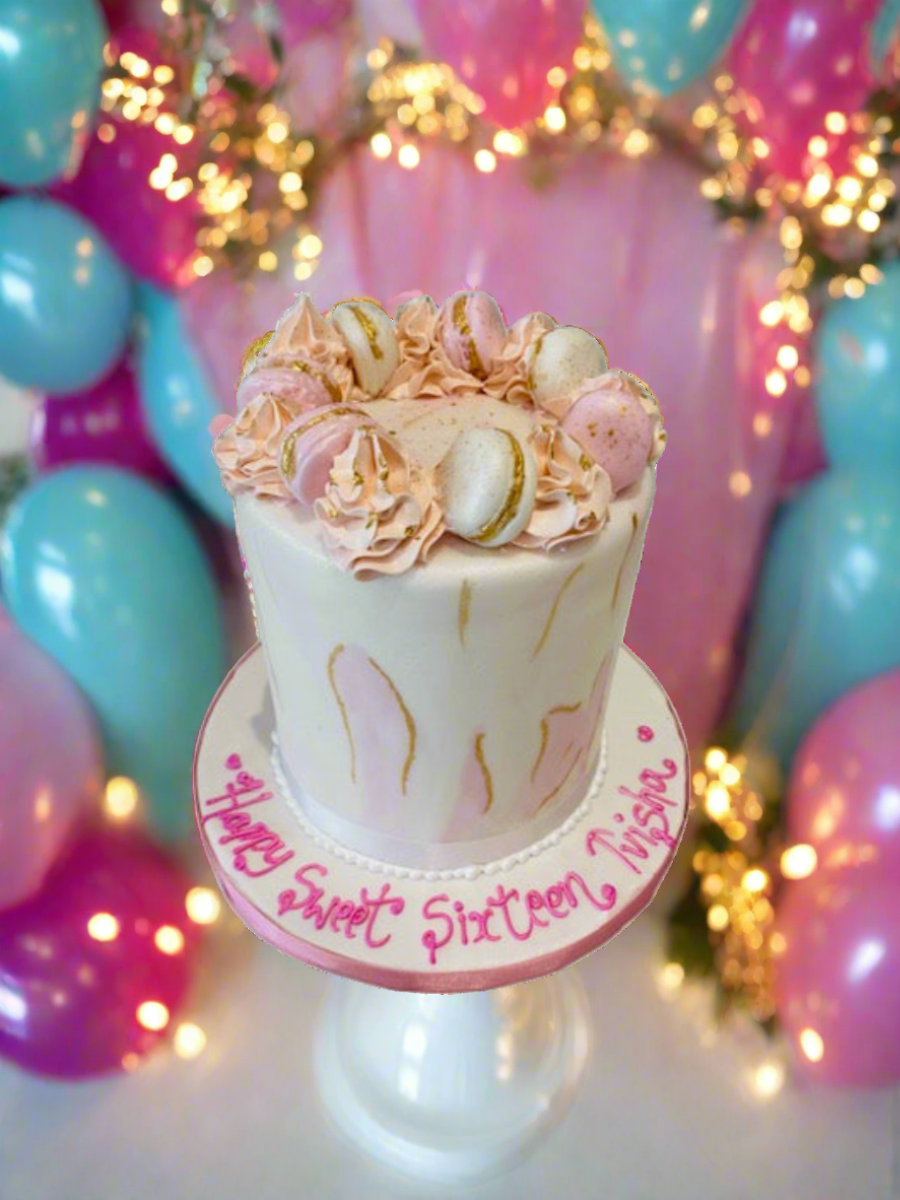 Tvisha Sweet Sixteen Fondant Cake