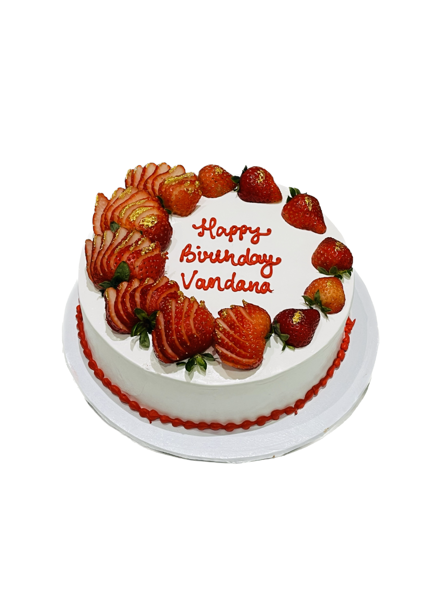 Vandana Strawberry Cake