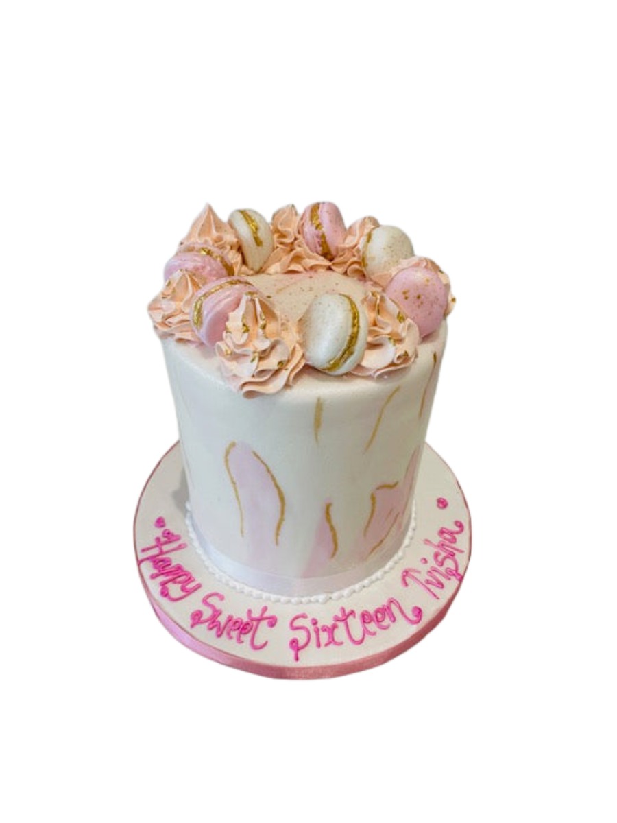 Tvisha Sweet Sixteen Fondant Cake
