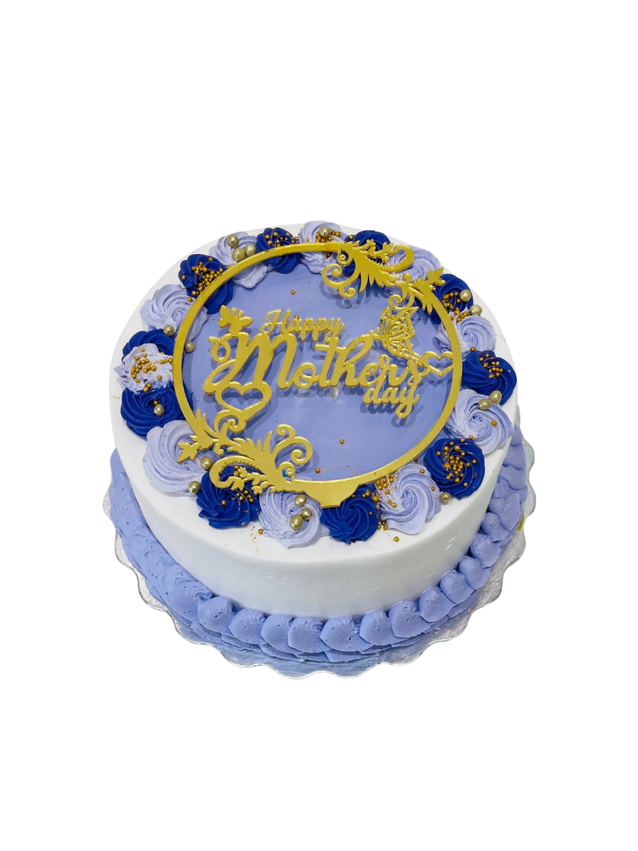 Purple & Lavender Mother's Day Cake