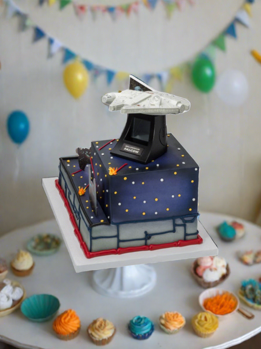Star Wars Millennium Falcon Signature Cake