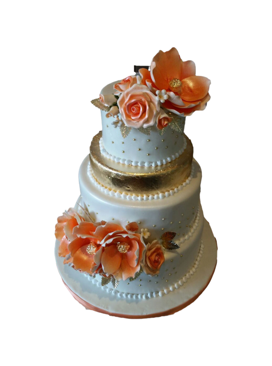 Paris Wedding Cake