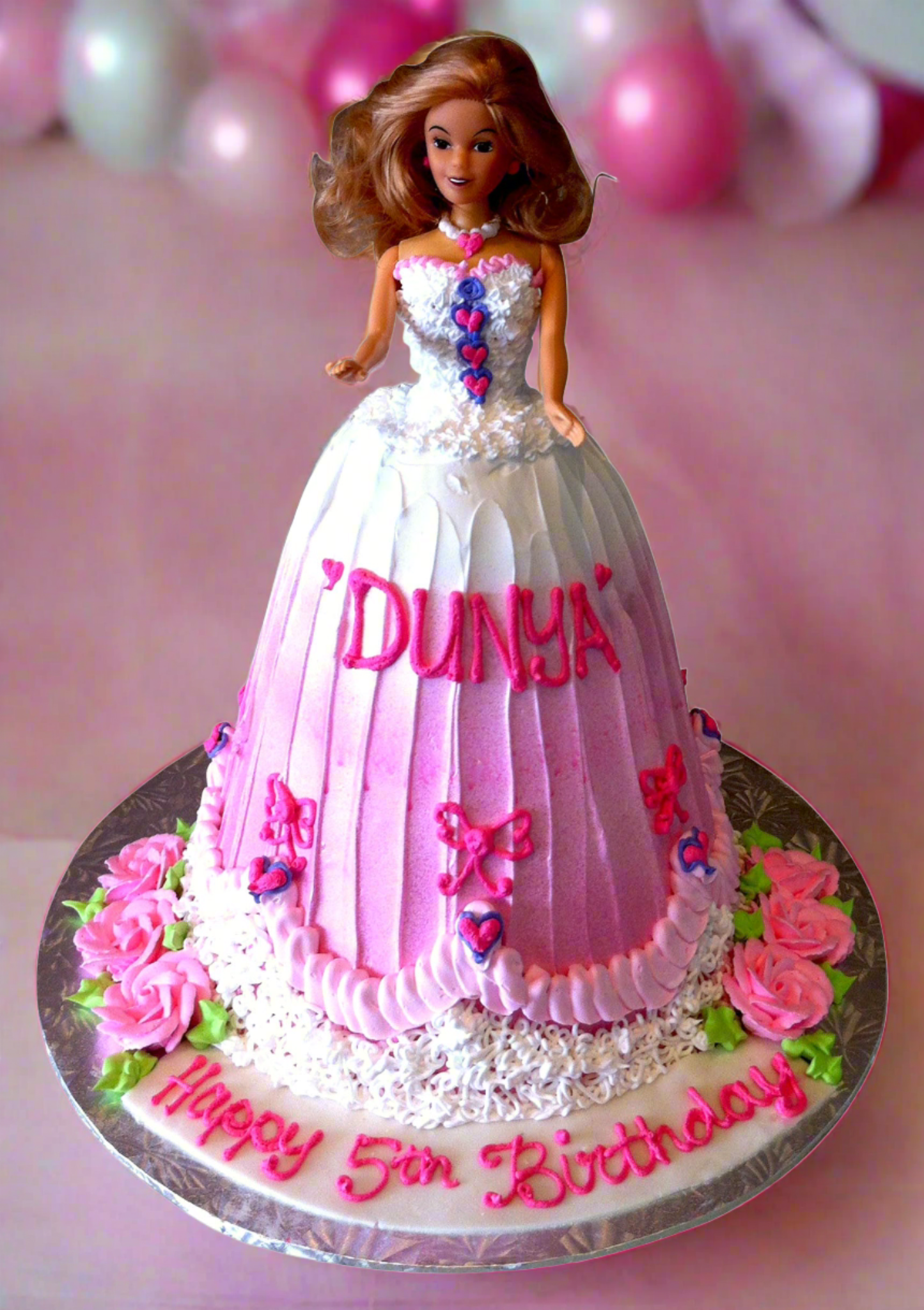 Dunya Barbie Doll Cake