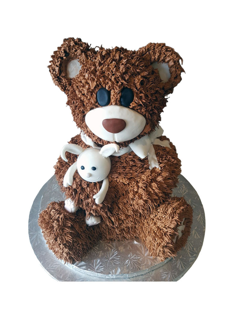 3D Bear Molded Cake