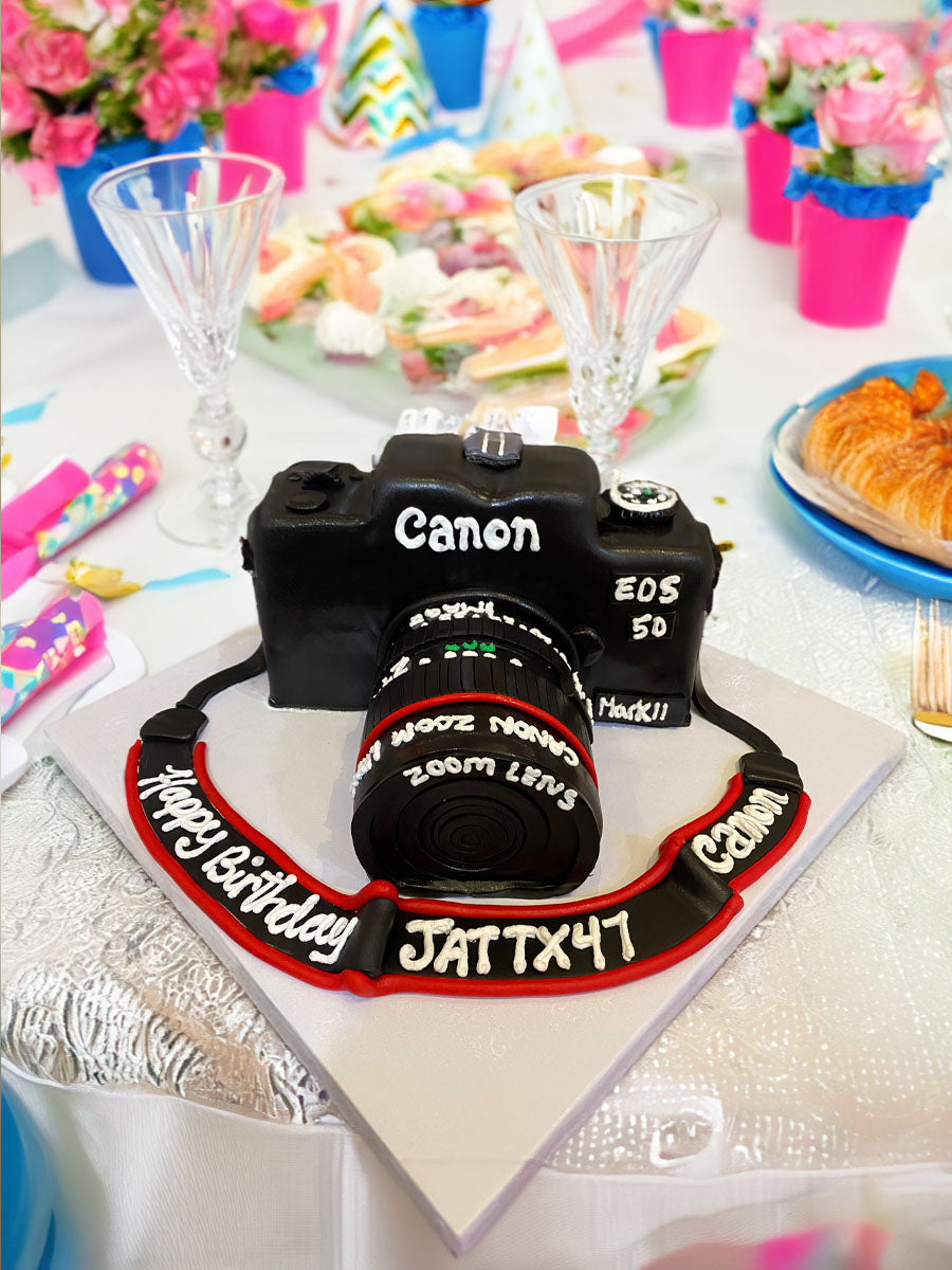 3D Camera Molded Cake