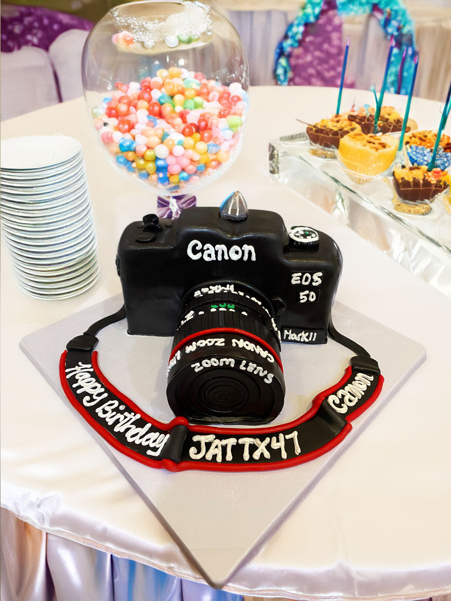 3D Camera Molded Cake