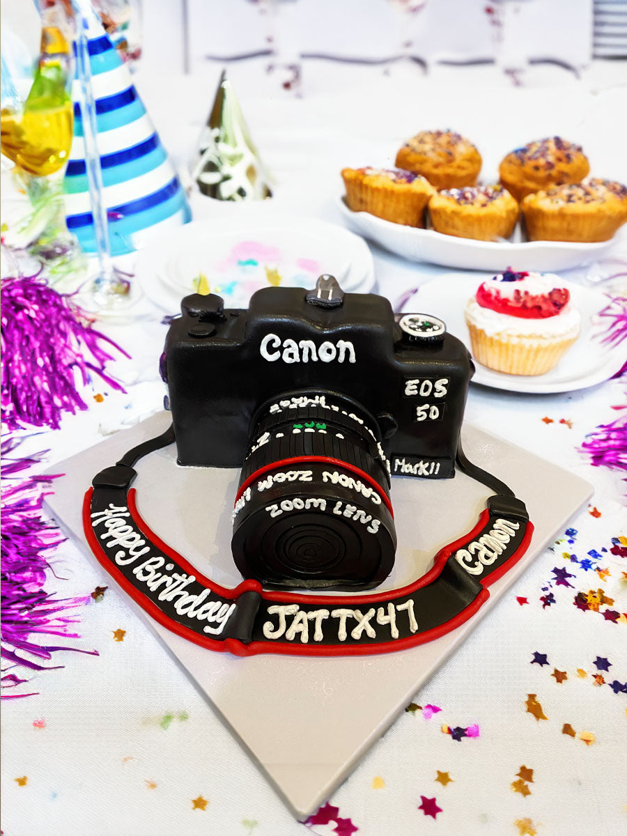 3D Camera Molded Cake