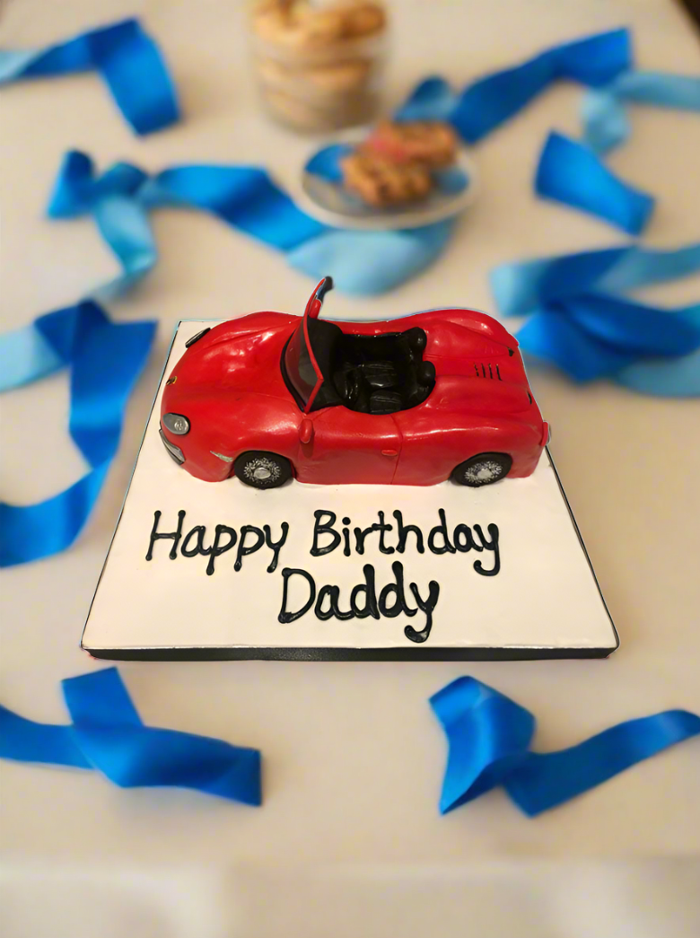 3D Car Molded Cake