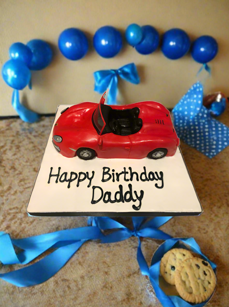3D Car Molded Cake