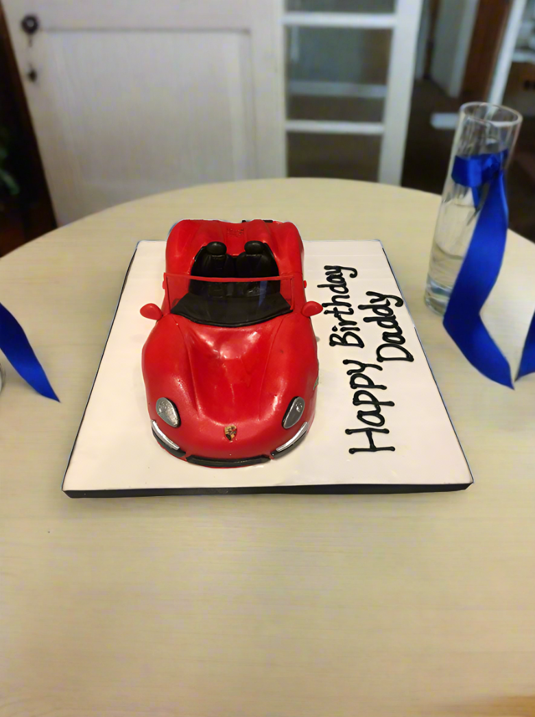 3D Car Molded Cake