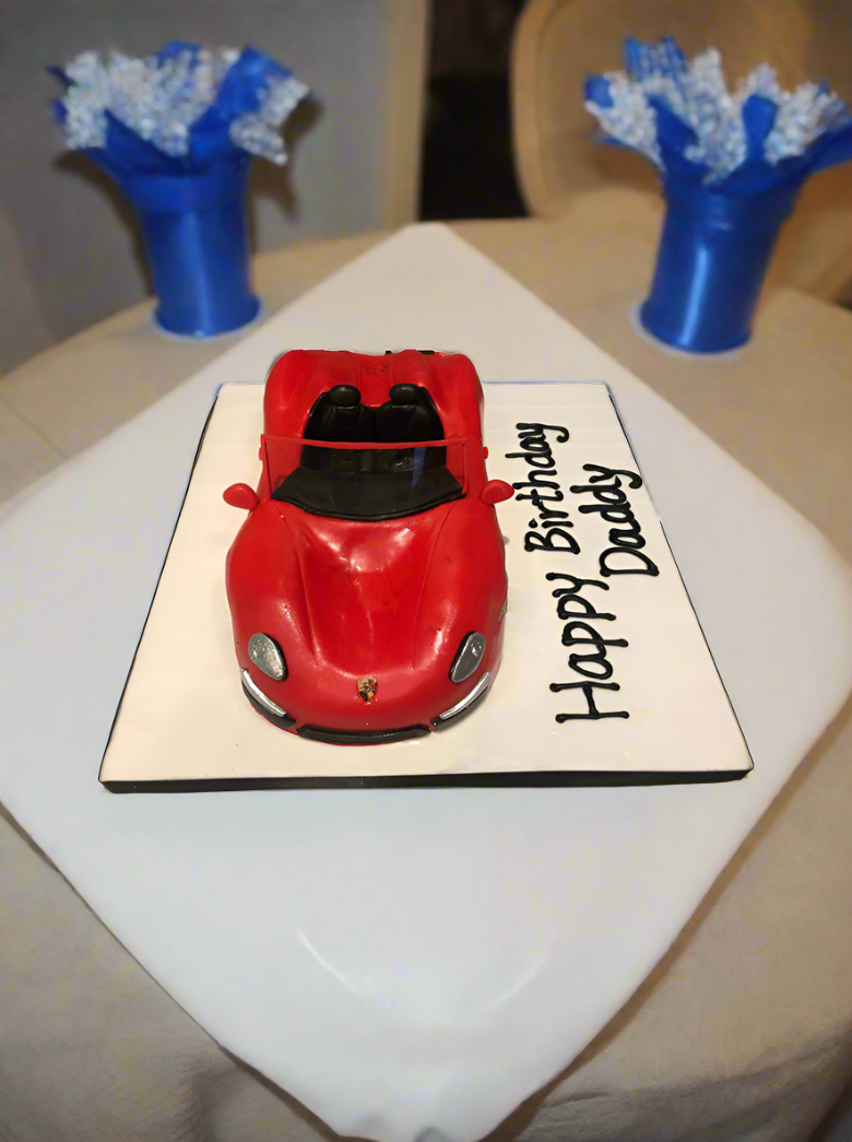 3D Car Molded Cake
