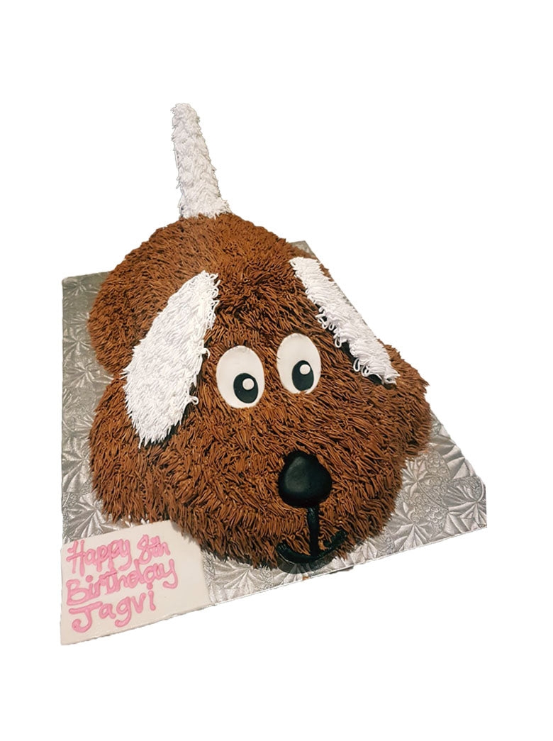 3D Dog Cake