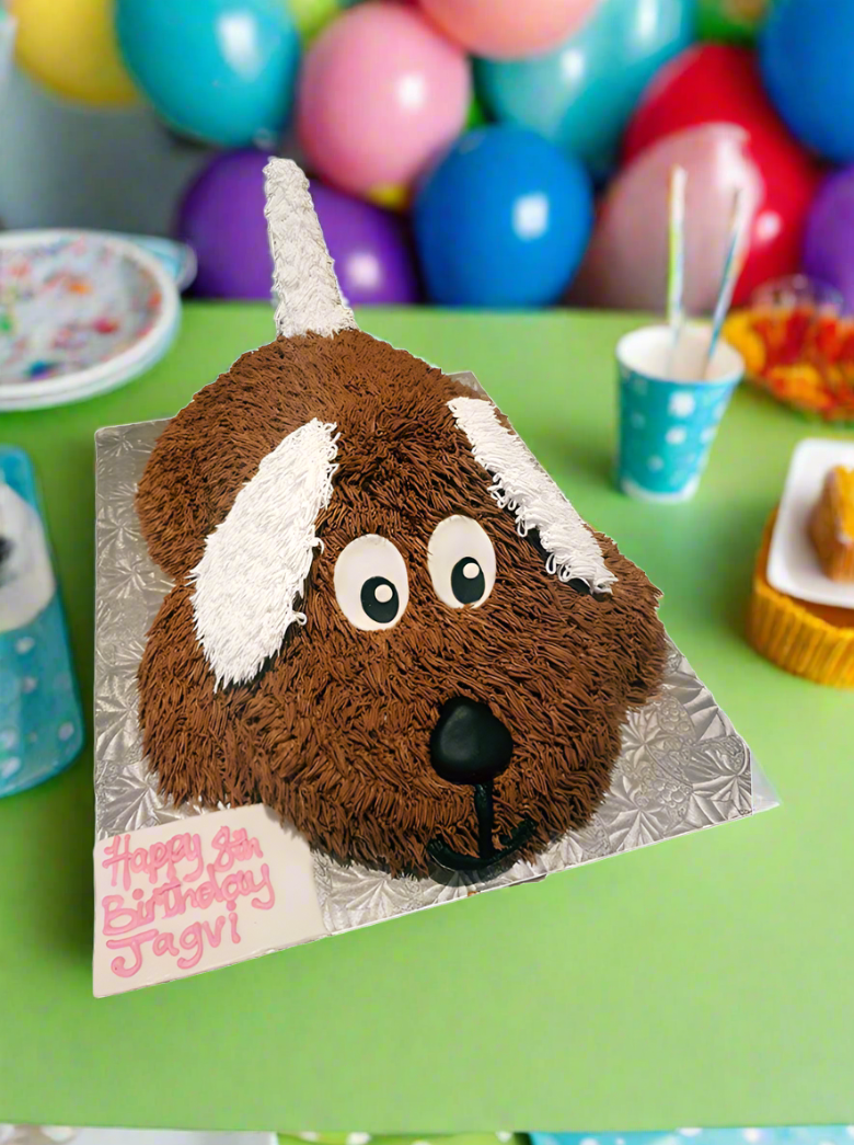 3D Dog Cake