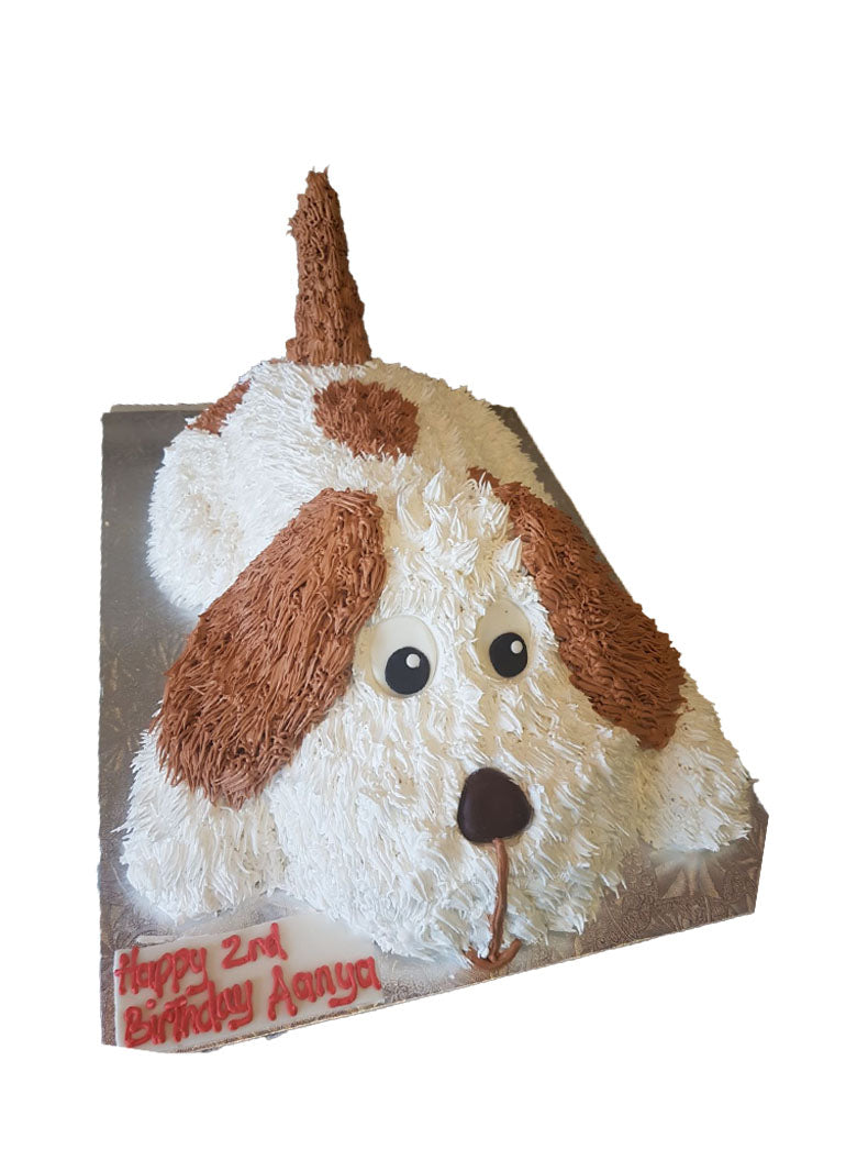 3D Dog Cake