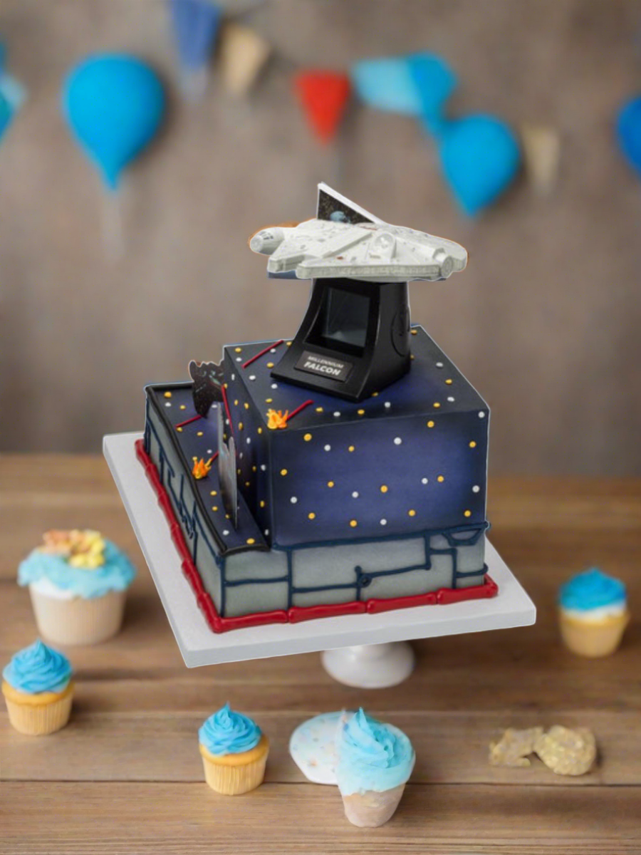 Star Wars Millennium Falcon Signature Cake