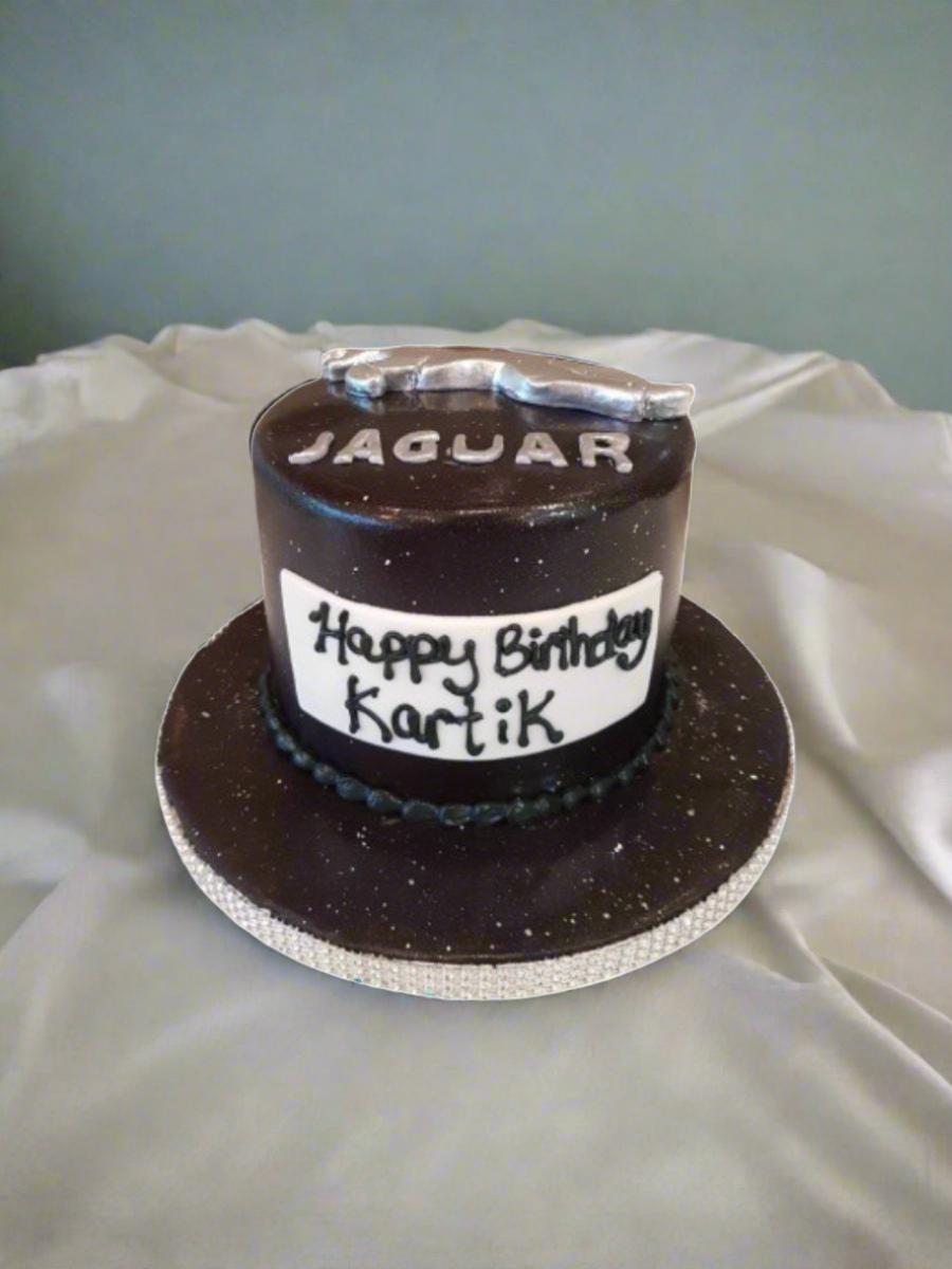 Jaguar Birthday Cake