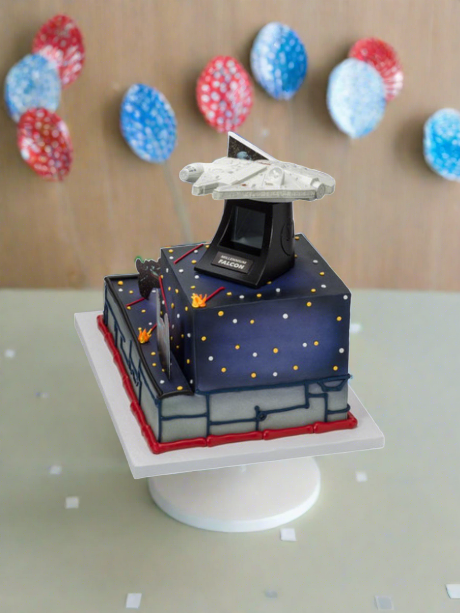 Star Wars Millennium Falcon Signature Cake