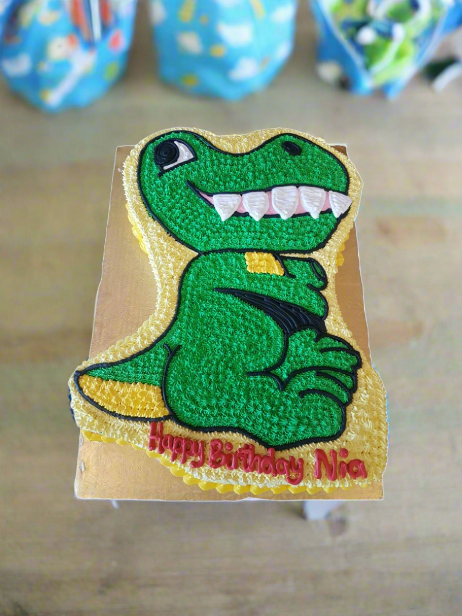 Dinosaur Molded Cake