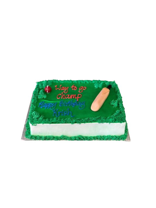 Krish Cricket Birthday Cake