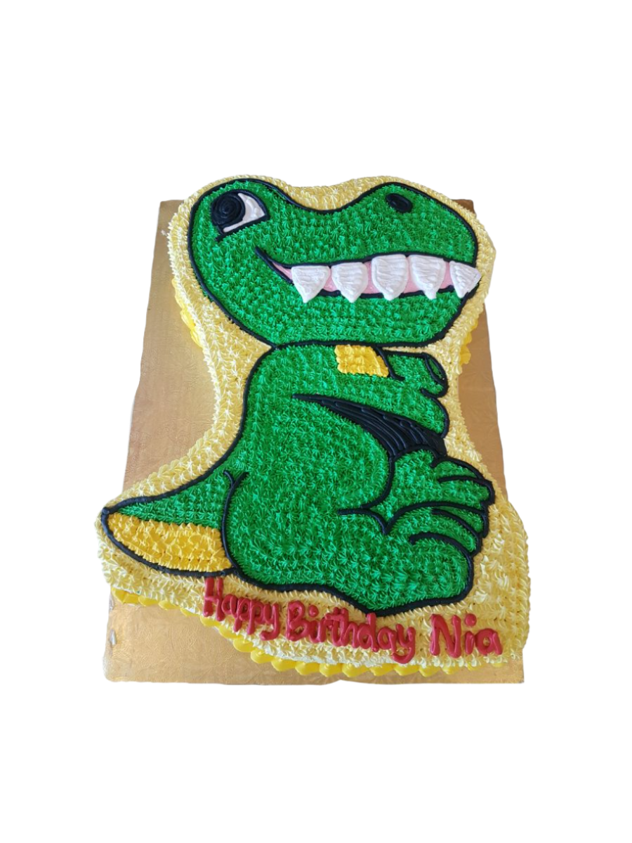 Dinosaur Molded Cake