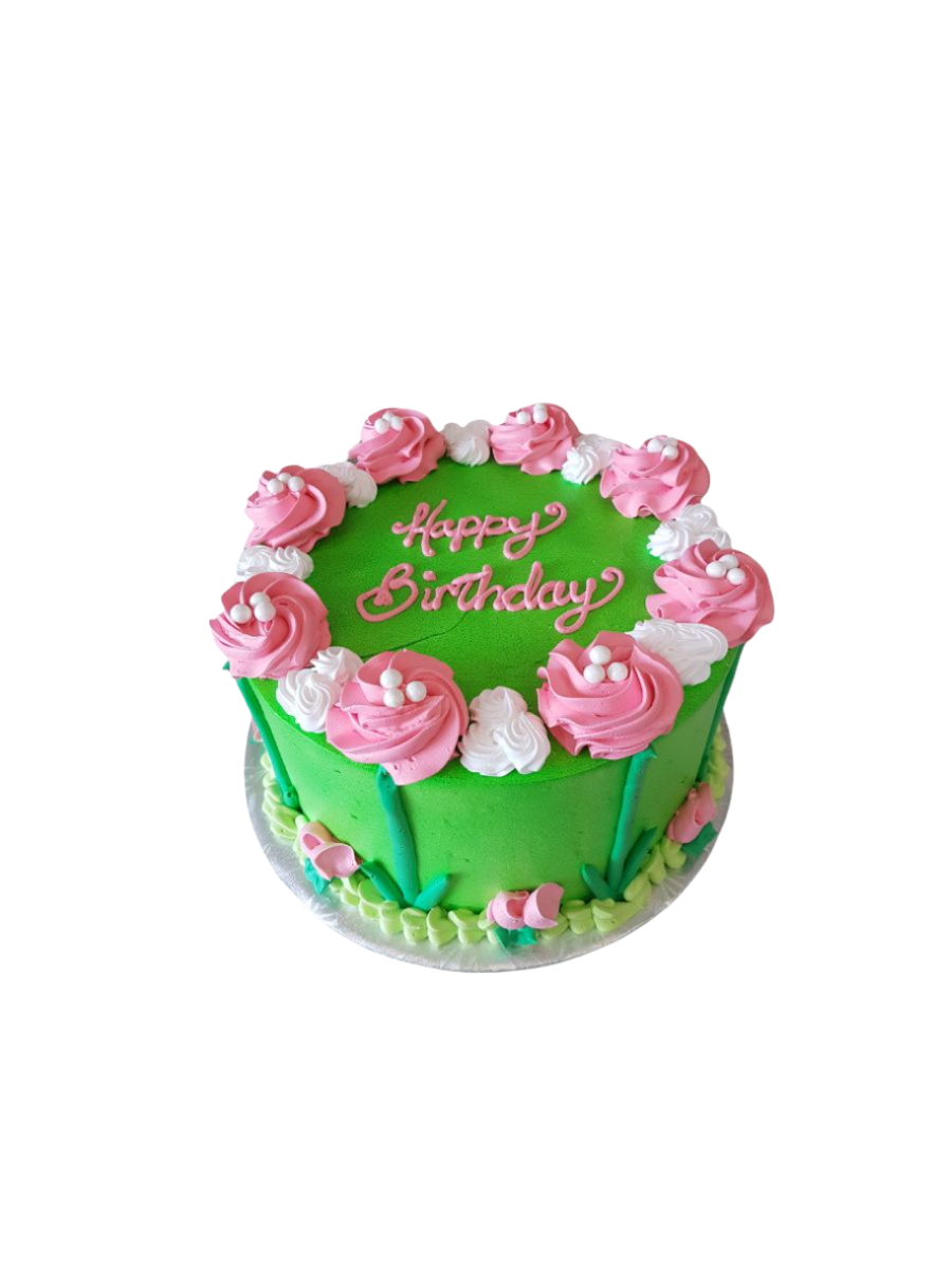 Garden Birthday Cake