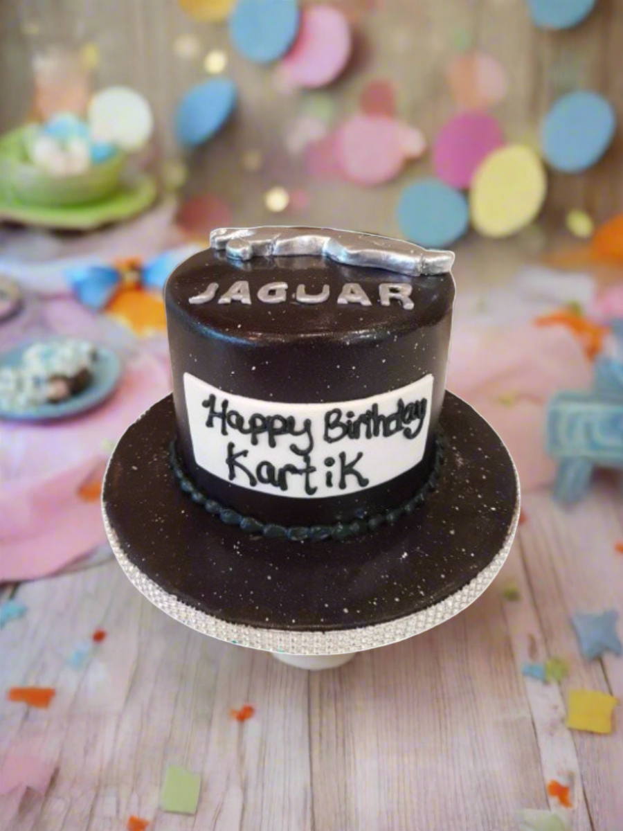 Jaguar Birthday Cake
