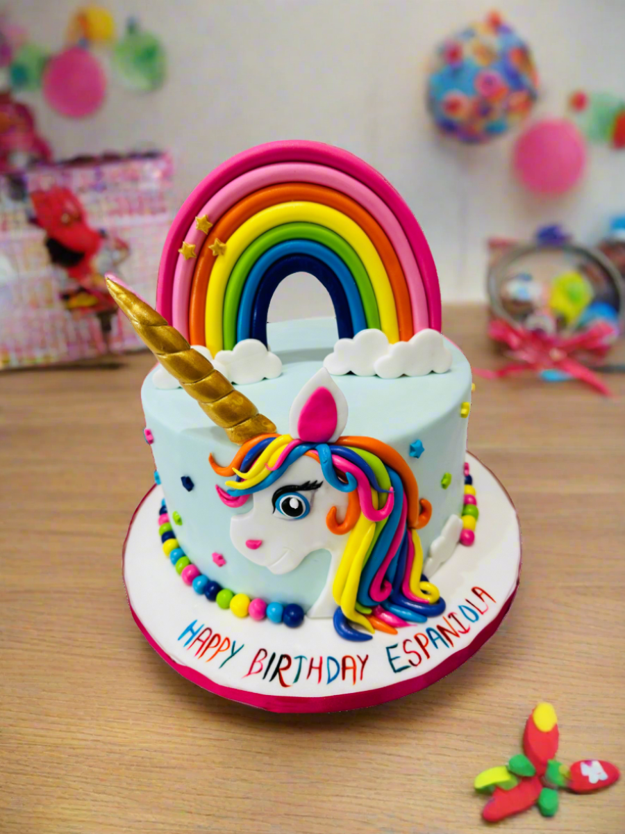 Espaniola Unicorn Fondant Cake