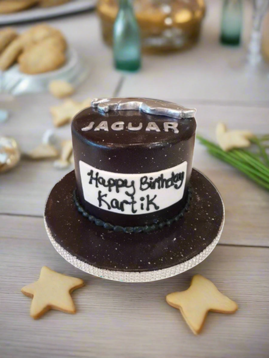 Jaguar Birthday Cake