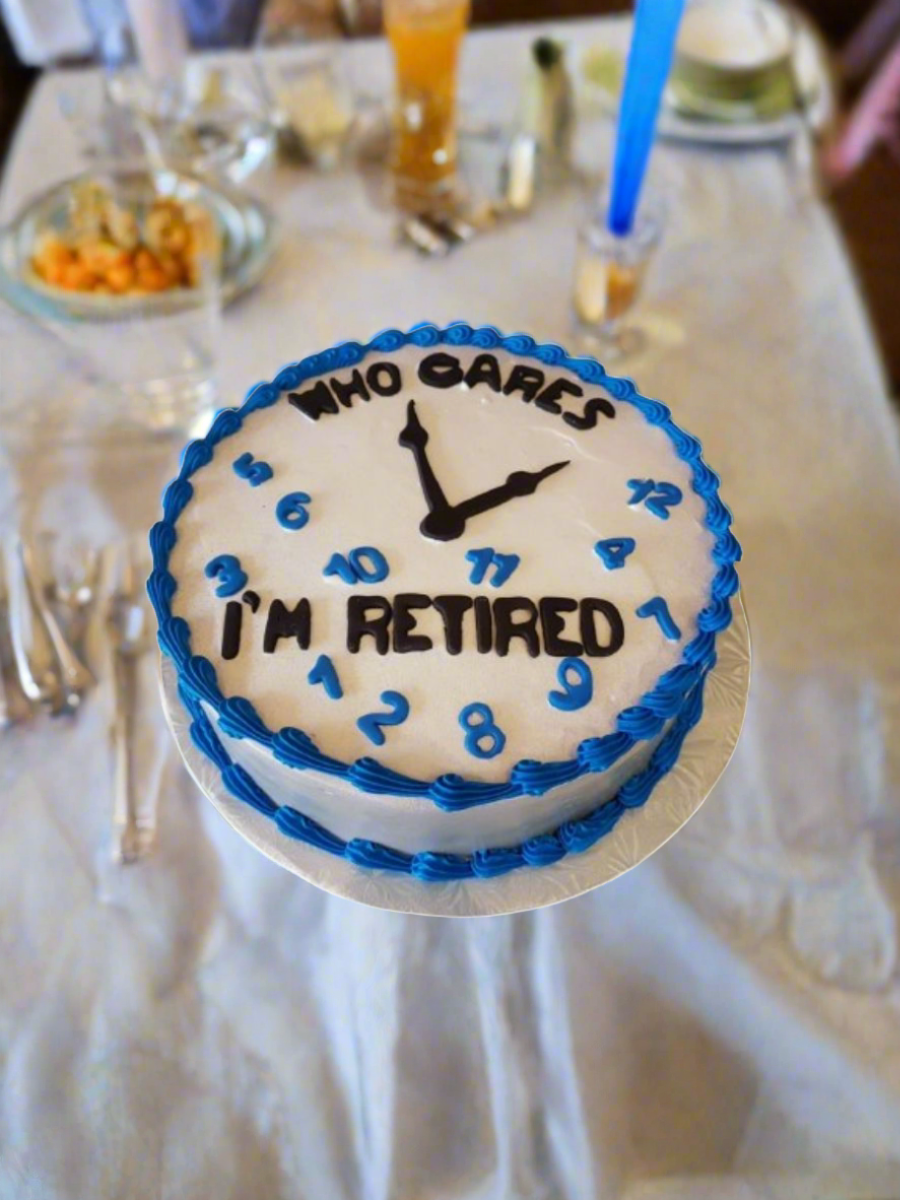 Retirement Cake