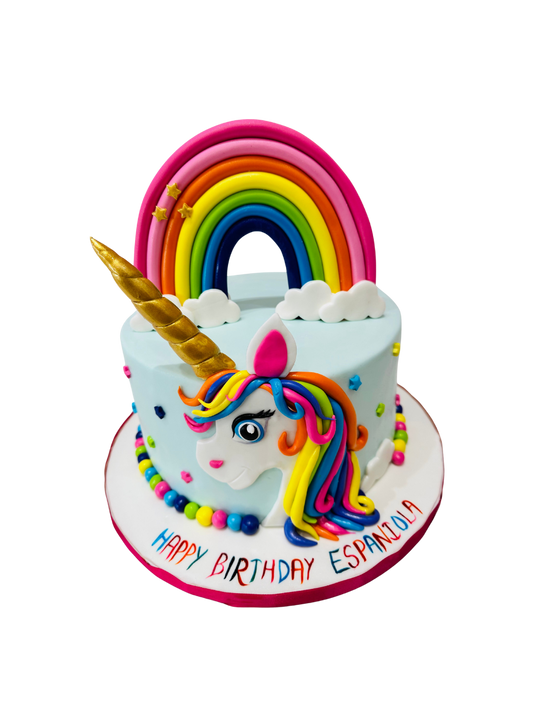 Espaniola Unicorn Fondant Cake