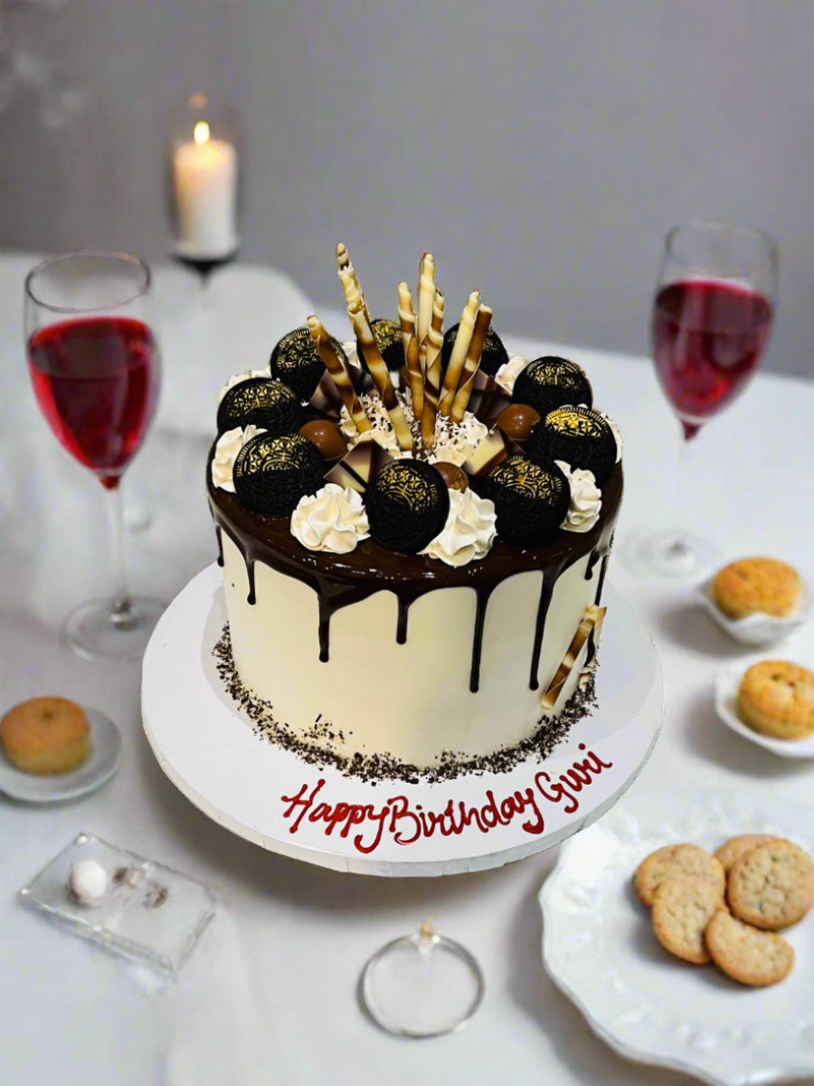 Guri Chocolate Drip Cake
