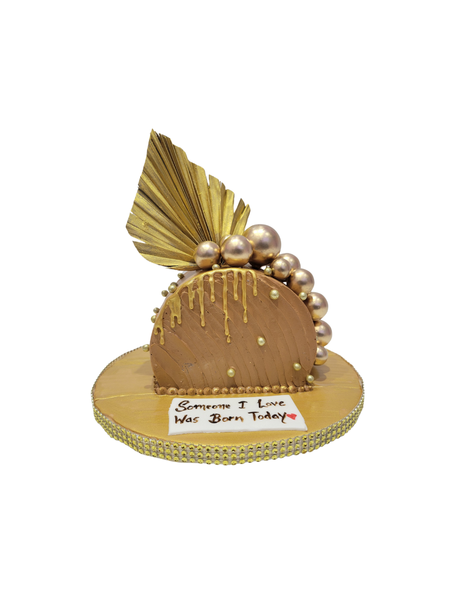 Golden Arch Cake