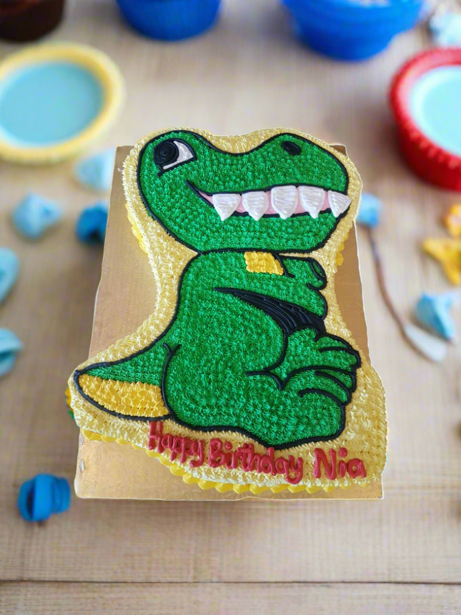 Dinosaur Molded Cake