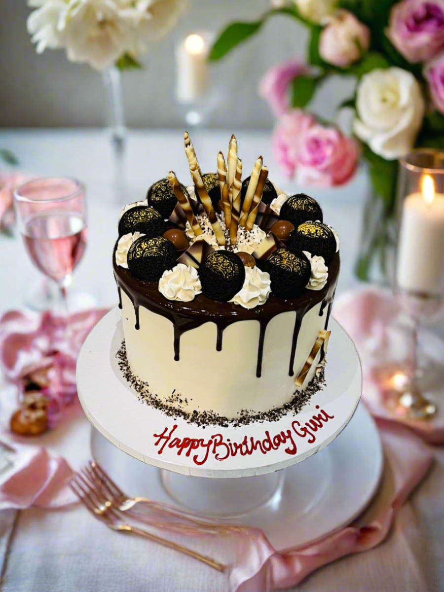 Guri Chocolate Drip Cake