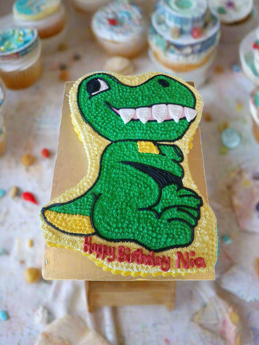 Dinosaur Molded Cake