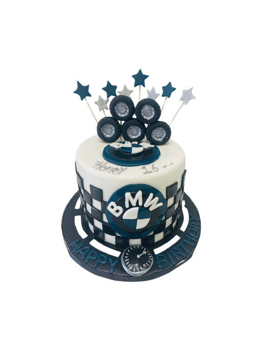 Bmw Fondant Cake