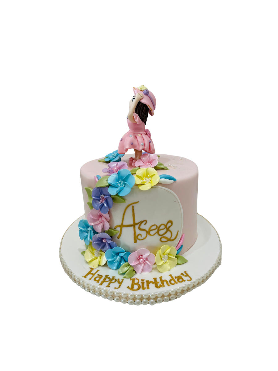 Asees Doll Fondant Cake