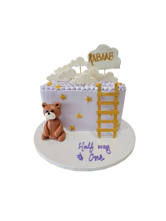 Aarush Half Birthday Cake