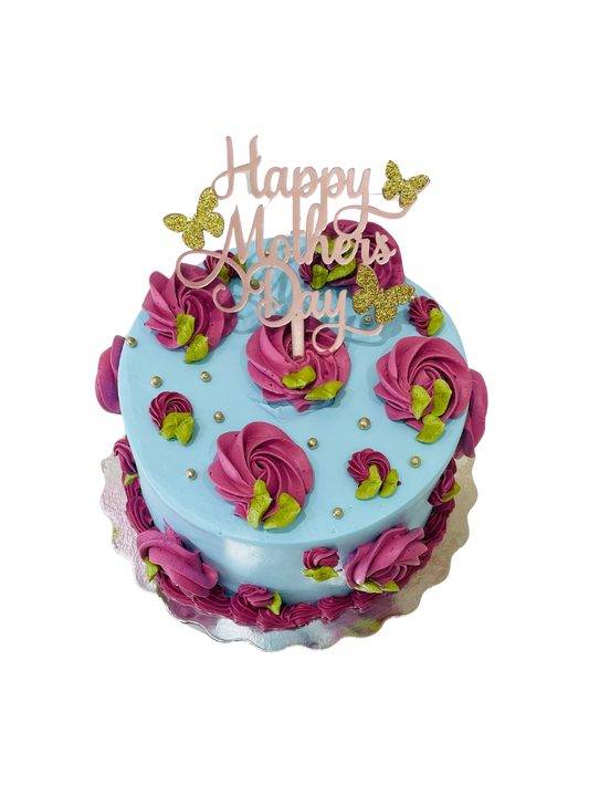 Butterfly Mother's Day Cake