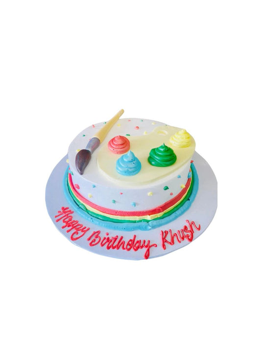 Paint Palette Cake