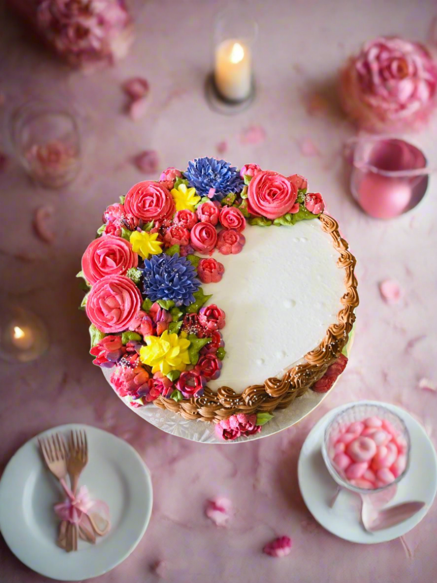 Carol Basket Birthday Cake