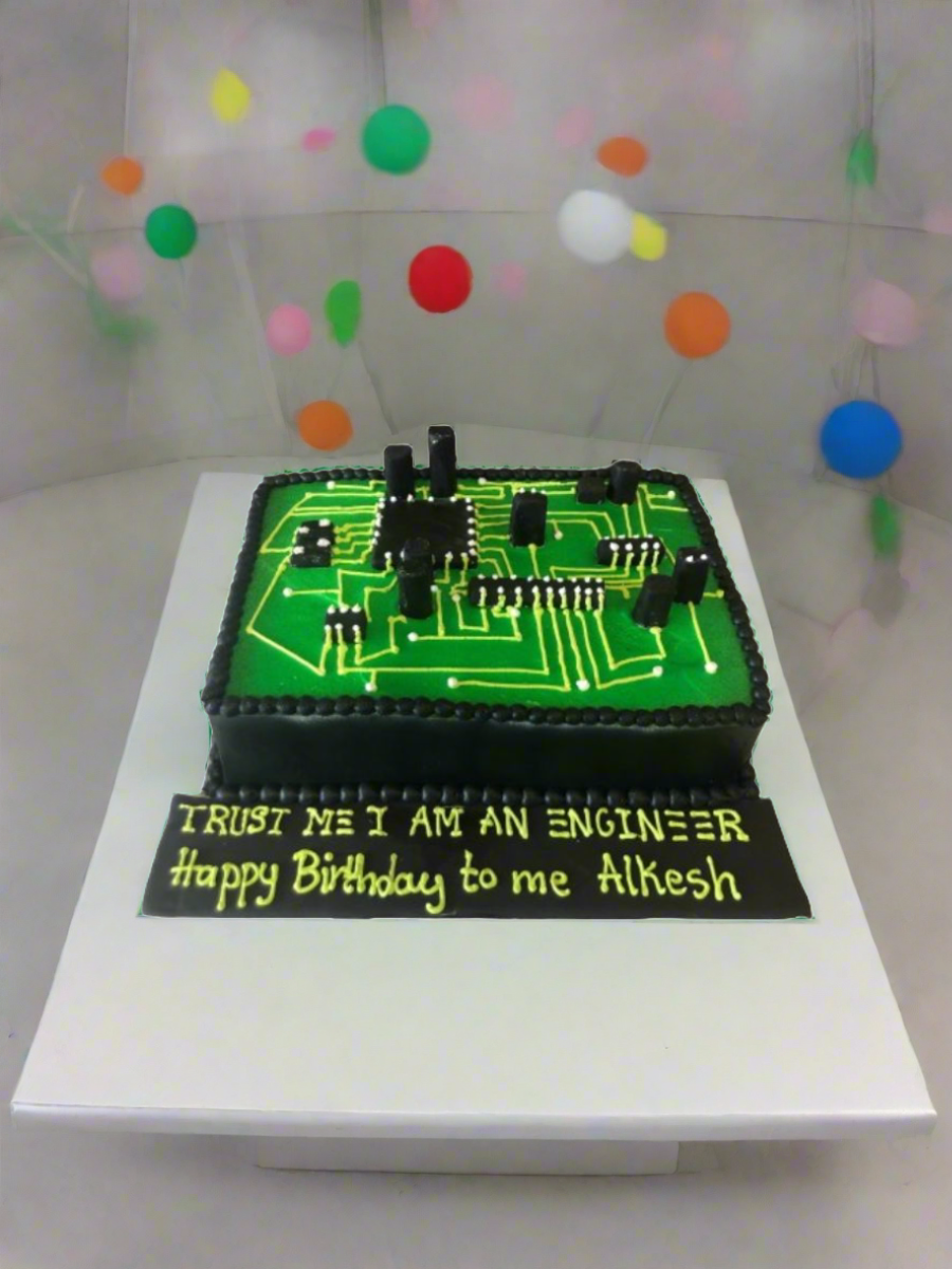 Engineer Birthday Cake