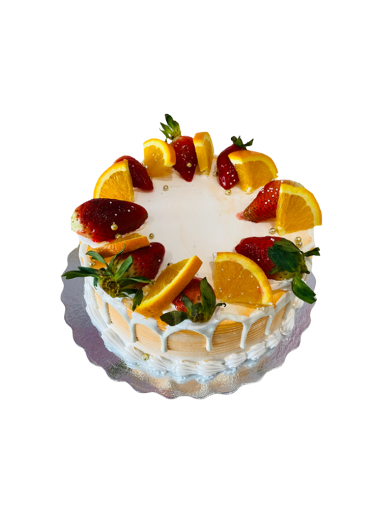 Suman Fruit Birthday Cake