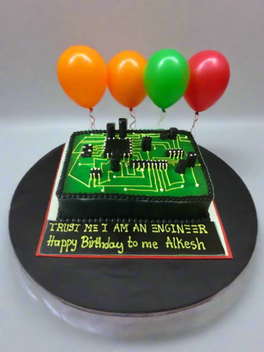 Engineer Birthday Cake