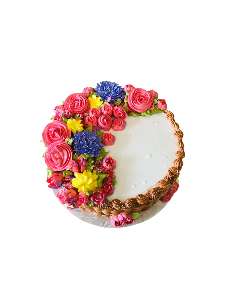 Carol Basket Birthday Cake