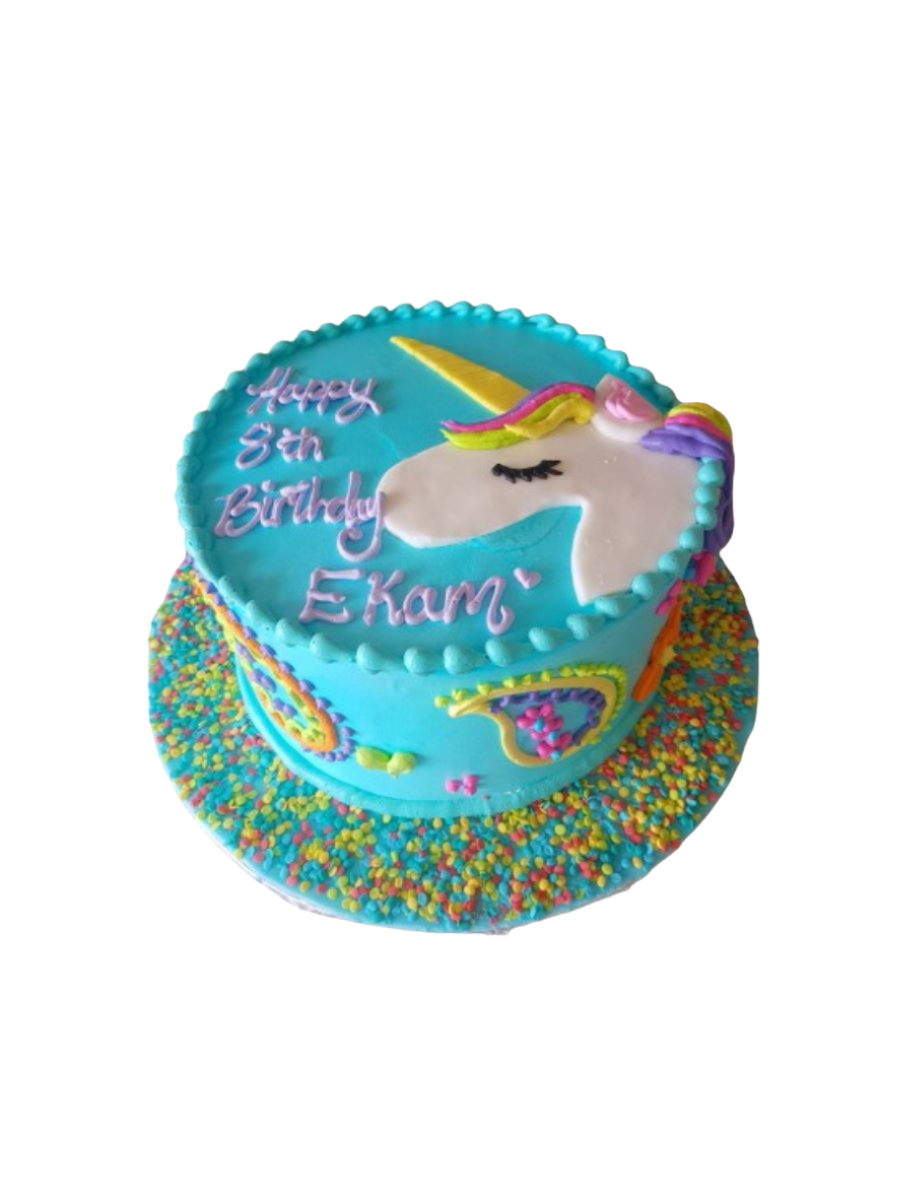 Ekam Unicorn Birthday Cake
